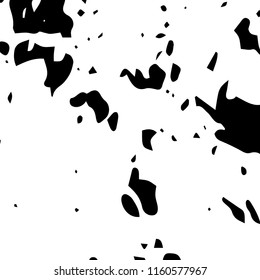 Abstract Monochrome Grunge Background.