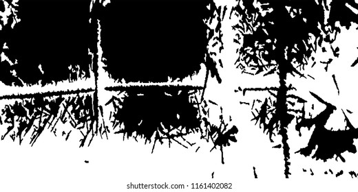 Abstract Monochrome Grunge Background.