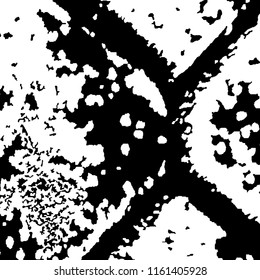 Abstract Monochrome Grunge Background.