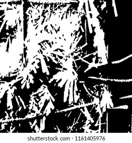 Abstract Monochrome Grunge Background.