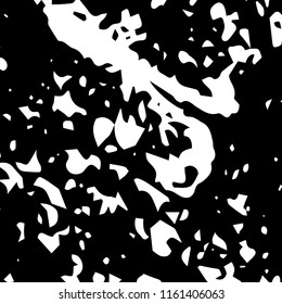 Abstract Monochrome Grunge Background.