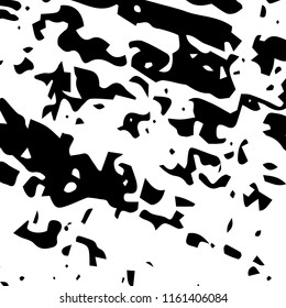 Abstract Monochrome Grunge Background.
