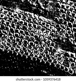 Abstract monochrome grunge background. Black and white texture for printing and design