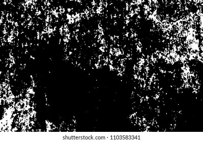 Abstract monochrome grunge background. Black and white vintage pattern