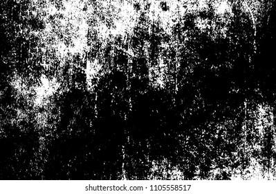 Abstract monochrome grunge background. Black and white vintage pattern