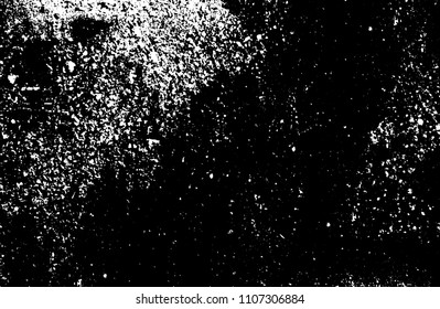 Abstract monochrome grunge background. Black and white vintage pattern