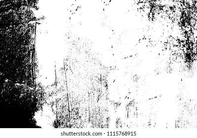 Abstract monochrome grunge background. Black and white vintage pattern