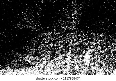 Abstract monochrome grunge background. Black and white vintage pattern