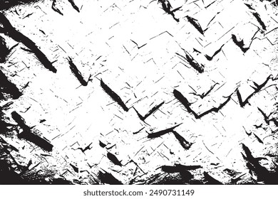 Abstract Monochrome Grunge Background with Gypsum Pattern