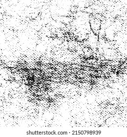 Abstract monochrome grunge texture. Vector background