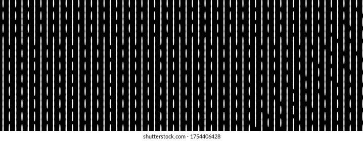 Abstract monochrome half-ton line. White and black texture with lines