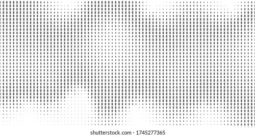 Abstract monochrome half-ton White and black texture with dot