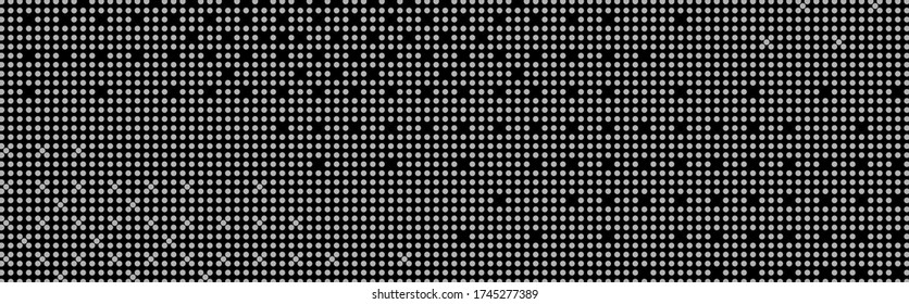 Abstract monochrome half-ton White and black texture with dot