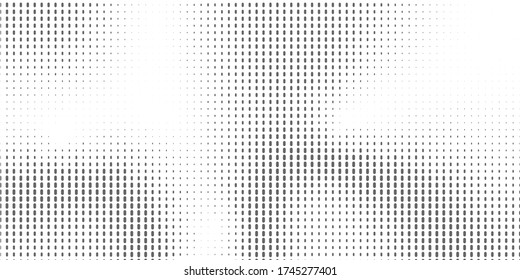 Abstract monochrome half-ton White and black texture with dot