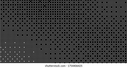 Abstract monochrome half-ton White and black texture with dot