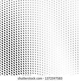 Abstract monochrome halftone
