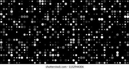 Abstract Monochrome Halftone Background.