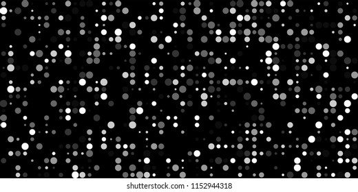 Abstract Monochrome Halftone Background.