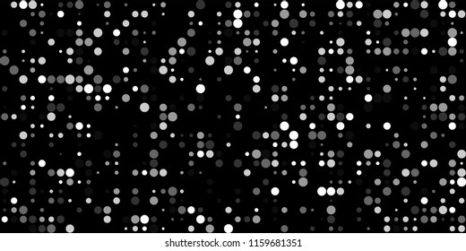 Abstract Monochrome Halftone Background.