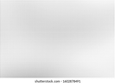 Abstract monochrome half-tone. Black and white print pattern