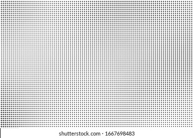 Abstract monochrome half-tone. Black and white print pattern