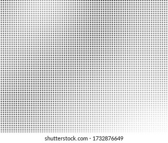 Abstract monochrome half-tone. Black and white print pattern