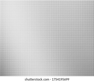 Abstract monochrome half-tone. Black and white print pattern