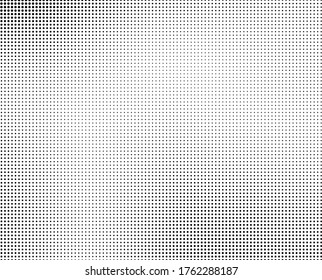 Abstract monochrome half-tone. Black and white print pattern