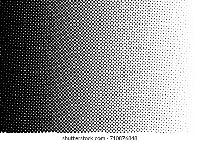  Abstract monochrome halftone pattern. Comic background. Dotted backdrop with circles, dots, point. Design element for web banners, posters, cards, wallpapers, sites. Black and white color  