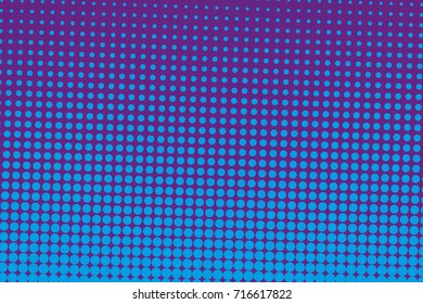 Abstract monochrome halftone pattern. Comic background. Dotted backdrop with circles, dots, point. Design element for web banners, posters, cards, wallpapers, sites. Black and purple color