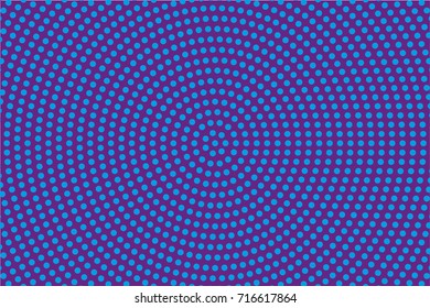 Abstract monochrome halftone pattern. Comic background. Dotted backdrop with circles, dots, point. Design element for web banners, posters, cards, wallpapers, sites. Black and purple color