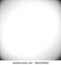 Abstract monochrome halftone pattern. Design template vector illustration with dots. Modern dotted background for web banners, sticker labels,postcards,corporate identity, cover design