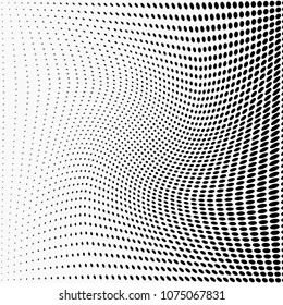 Abstract monochrome halftone pattern. Design template vector illustration with dots. Modern dotted background for web sites, sticker labels, posters, banners, corporate identity, cover design