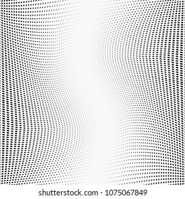 Abstract monochrome halftone pattern. Design template vector illustration with dots. Modern dotted background for web sites, sticker labels, posters, banners, corporate identity, cover design