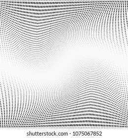 Abstract monochrome halftone pattern. Design template vector illustration with dots. Modern dotted background for web sites, sticker labels, posters, banners, corporate identity, cover design