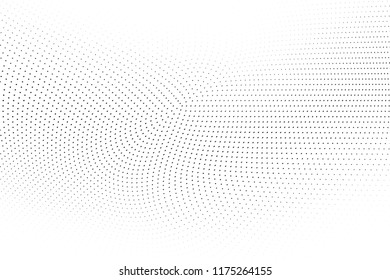 Abstract monochrome halftone pattern. Design template vector illustration with dots. Modern dotted background for web sites, sticker labels,business,banners, corporate identity, cover design