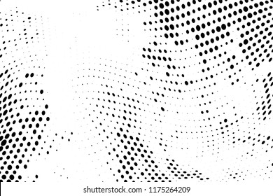 Abstract monochrome halftone pattern. Design template vector illustration with dots. Modern dotted background for web sites, sticker labels,business,banners, corporate identity, cover design