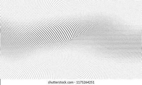 Abstract monochrome halftone pattern. Design template vector illustration with dots. Modern dotted background for web sites, sticker labels,business,banners, corporate identity, cover design