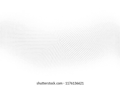 Abstract monochrome halftone pattern. Design template vector illustration with dots. Modern dotted background for web sites, sticker labels,business,banners, corporate identity, cover design