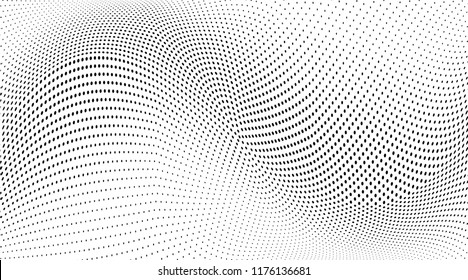 Abstract monochrome halftone pattern. Design template vector illustration with dots. Modern dotted background for web sites, sticker labels,business,banners, corporate identity, cover design