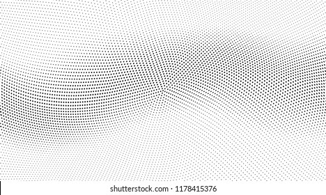 Abstract monochrome halftone pattern. Design template vector illustration with dots. Modern dotted background for web sites, sticker labels,business,banners, corporate identity, cover design