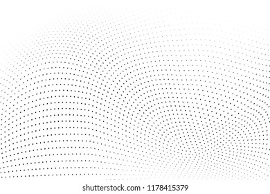 Abstract monochrome halftone pattern. Design template vector illustration with dots. Modern dotted background for web sites, sticker labels,business,banners, corporate identity, cover design