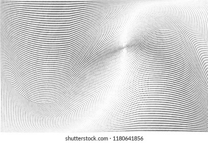 Abstract monochrome halftone pattern. Design template vector illustration with dots. Modern dotted background for web sites, sticker labels,business,banners, corporate identity, cover design