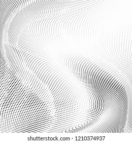 Abstract monochrome halftone pattern. Design template vector illustration with dots. Modern dotted layout background for web banners,  sticker labels, business cards, corporate identity, cover design