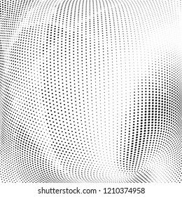 Abstract monochrome halftone pattern. Design template vector illustration with dots. Modern dotted layout background for web banners,  sticker labels, business cards, corporate identity, cover design