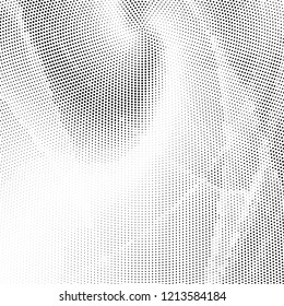 Abstract monochrome halftone pattern. Design template vector illustration with dots. Modern dotted layout background for web banners,  sticker labels, business cards, corporate identity, cover design