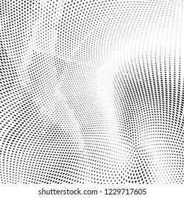 Abstract monochrome halftone pattern. Design template vector illustration with dots. Modern dotted layout background for web banners,  sticker labels, business cards, corporate identity, cover design