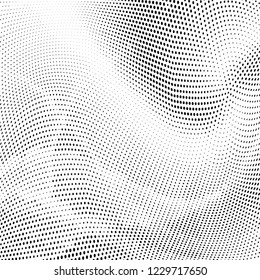 Abstract monochrome halftone pattern. Design template vector illustration with dots. Modern dotted layout background for web banners,  sticker labels, business cards, corporate identity, cover design