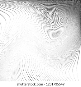 Abstract monochrome halftone pattern. Design template black and white vector illustration with dots. Modern black and white background for web sites, banners, corporate identity, cover design