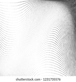 Abstract monochrome halftone pattern. Design template black and white vector illustration with dots. Modern black and white background for web sites, banners, corporate identity, cover design